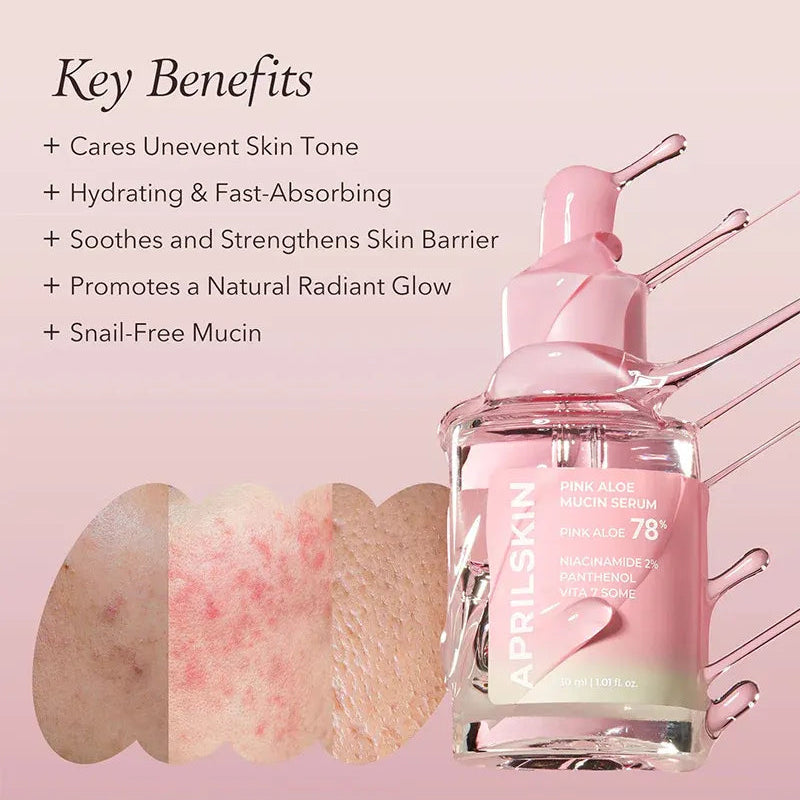 APRILSKIN Pink Aloe Mucin Serum-30ml