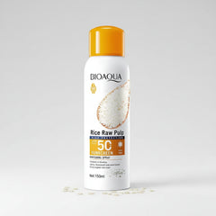 Bioaqua Rice Raw Pulp Sunscreen Whitening Spray - 150ml