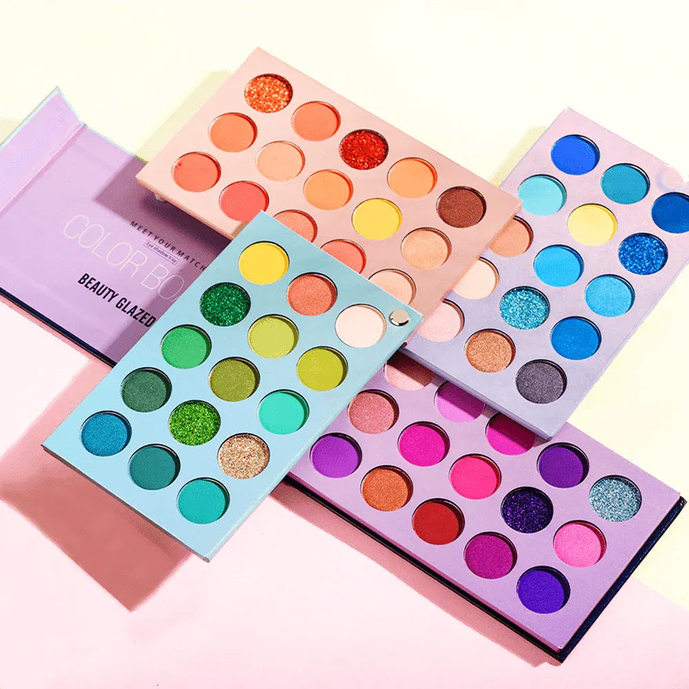 60 Color Professional Eyeshadow Palette