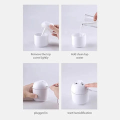 Portable Cool Mist Aroma Diffuser for Home, Office & Car