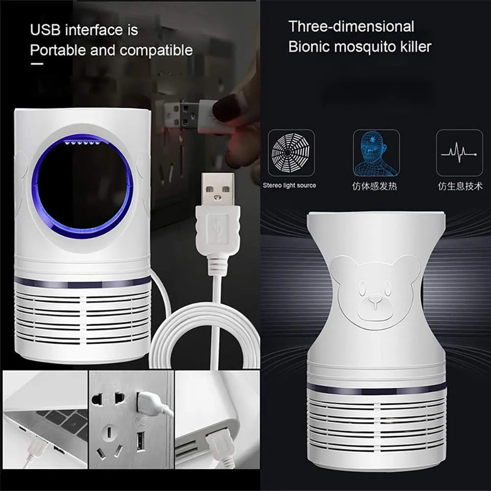 USB Electronic Bionic Mosquito Killer Lamp