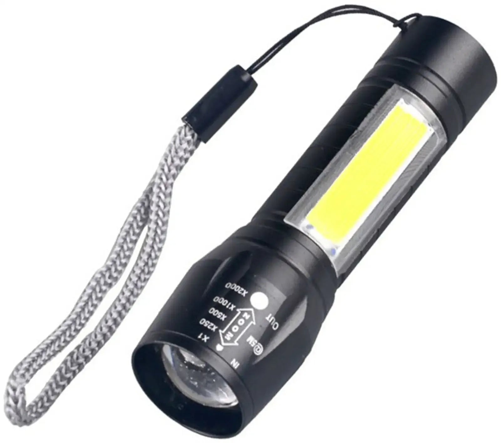 Konya KA511 Zoomable LED Torch Flashlight