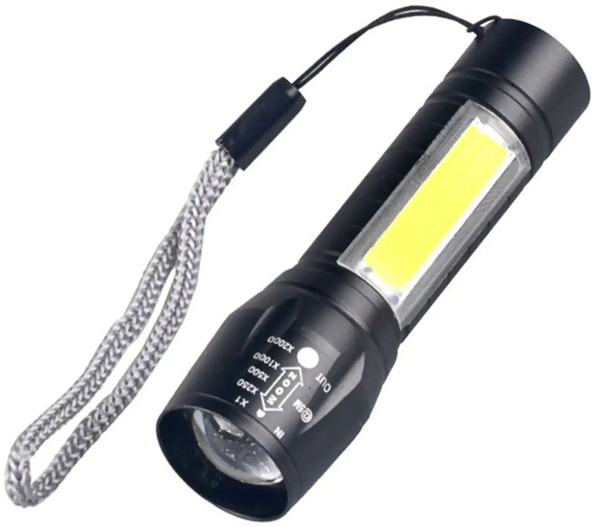 Konya KA511 Zoomable LED Torch Flashlight