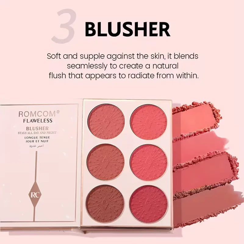 Romcom Flawless All in One Book Makeup Palette Set