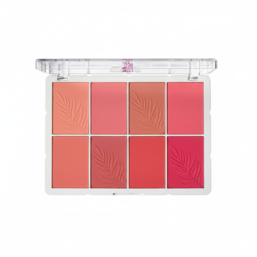 Pink Key Professional Cheek Contour Palette –  8 Colors