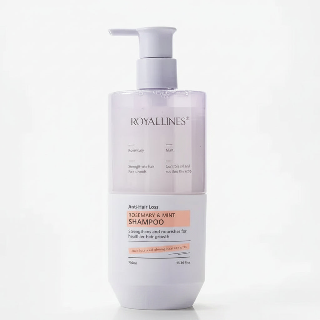 ROYALLINES Anti Hair Loss Rosemary & Mint Shampoo - 750ml