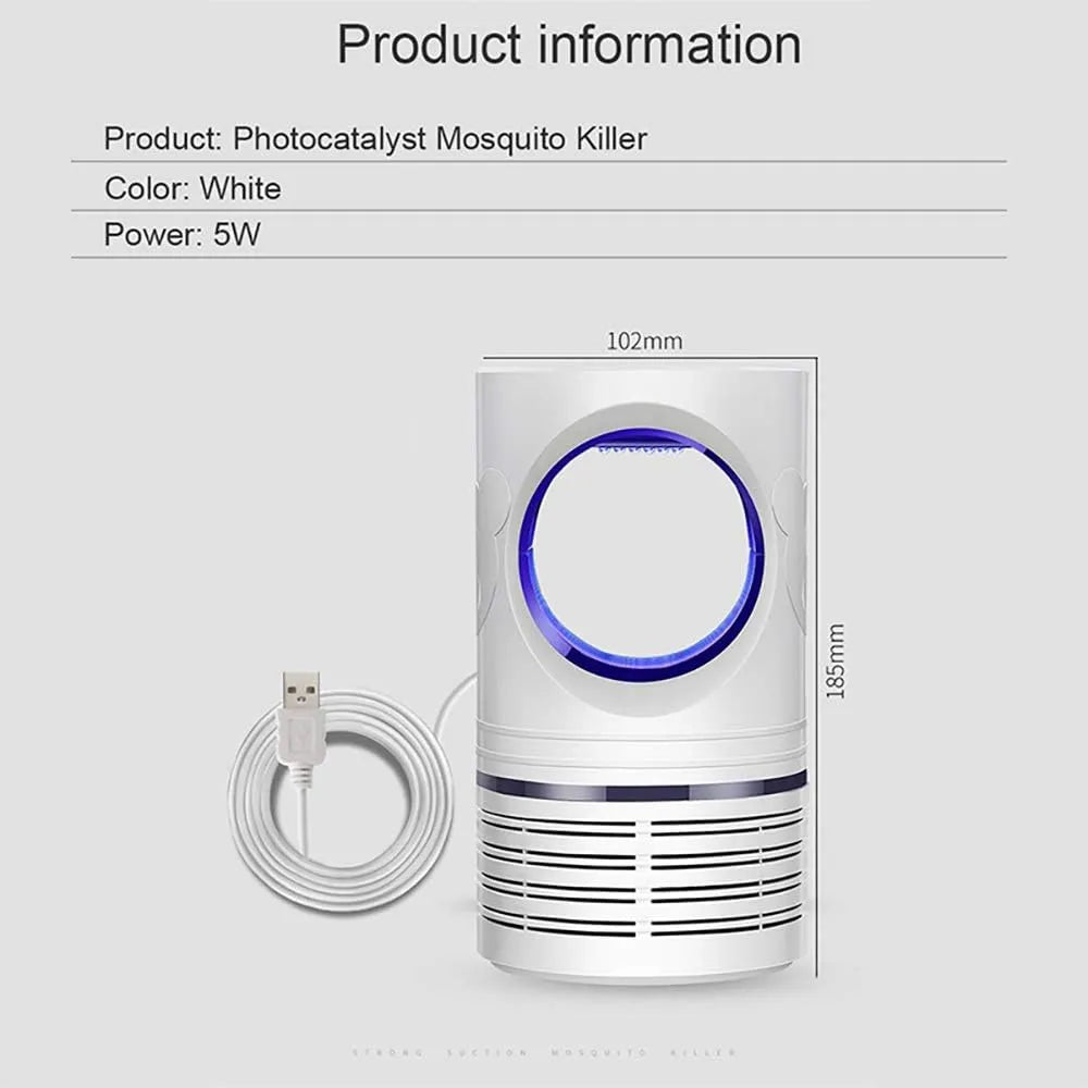USB Electronic Bionic Mosquito Killer Lamp
