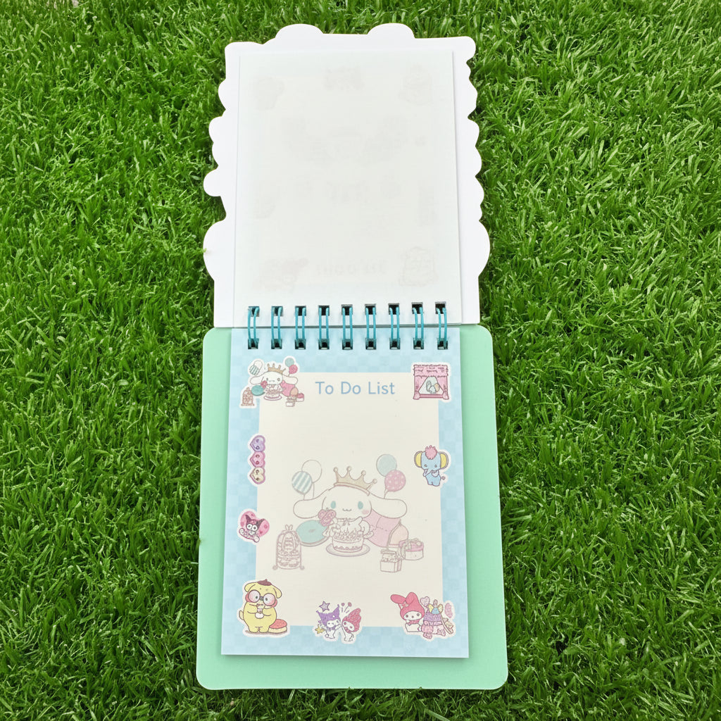 Sanrio Cartoon Mini Spiral Notebooks