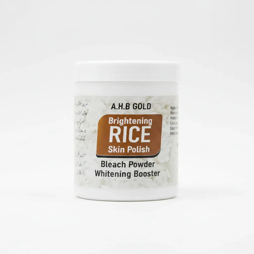 A.H.B GOLD Brightening Rice Skin Polish Bleach Powder Whitening Booster