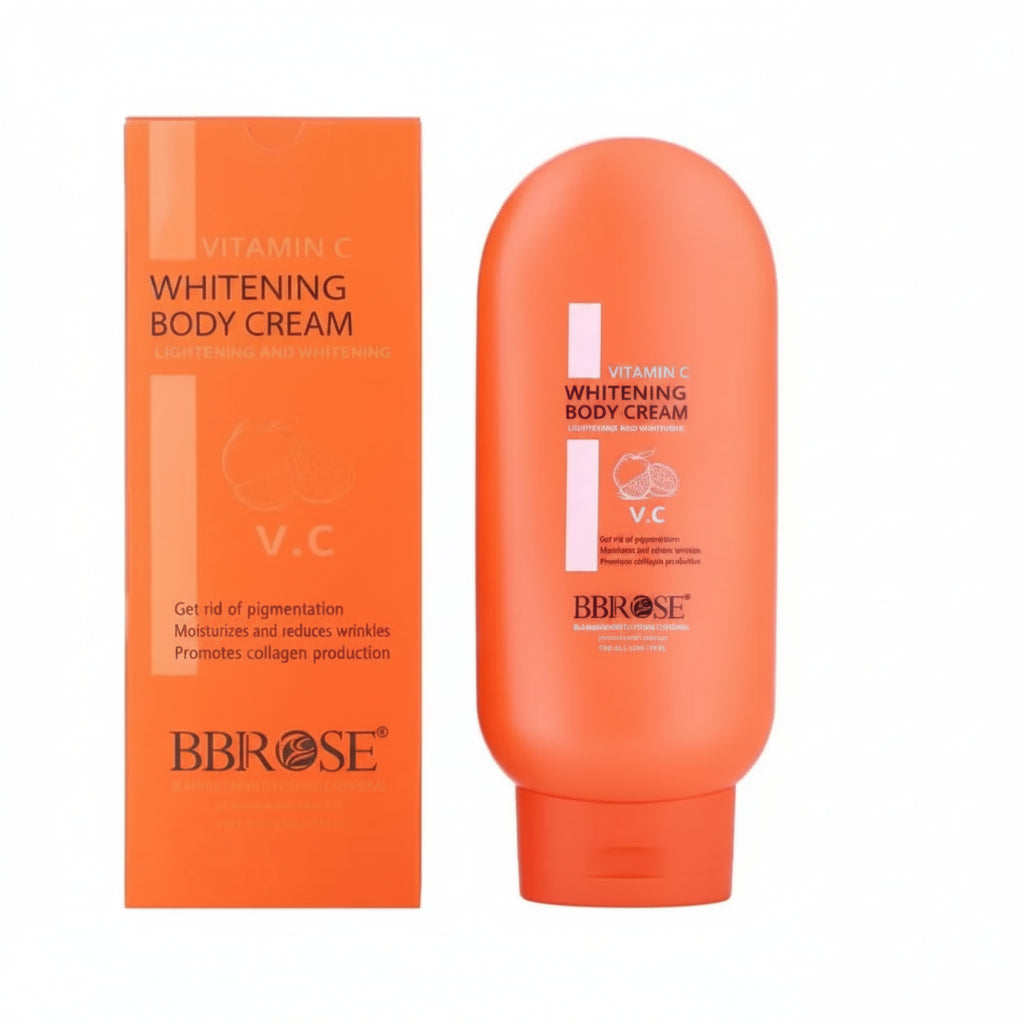 BB Rose Vitamin C Whitening Body Cream - 200ml