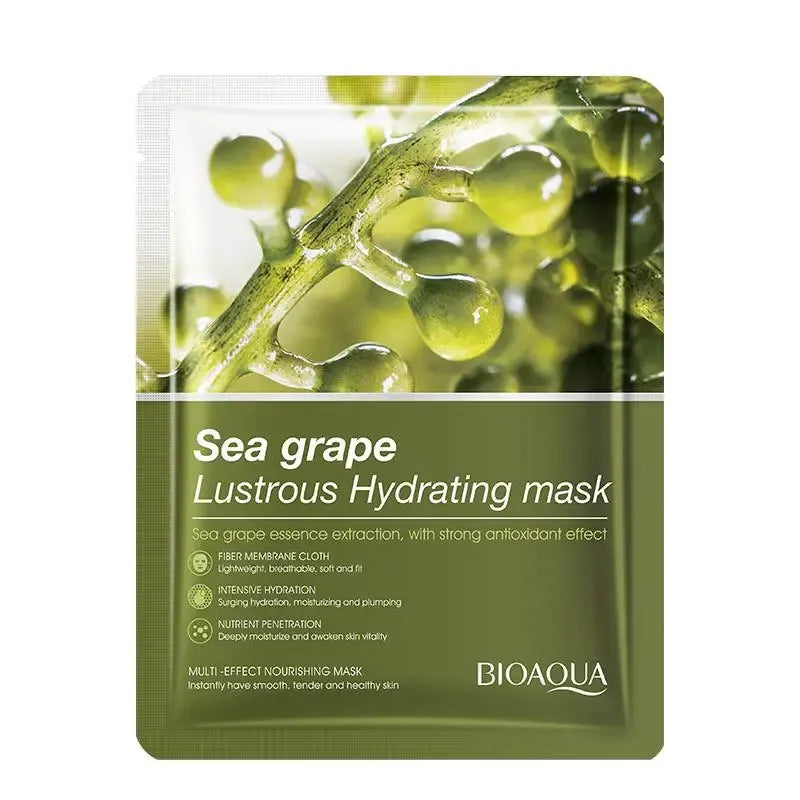 Bioaqua Sea Grape Lustrous Hydrating Facial Mask - Each