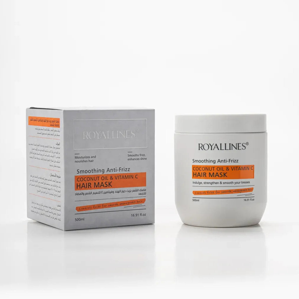 ROYALLINES Coconut Oil Anti Frizz Hair Mask - 500ml