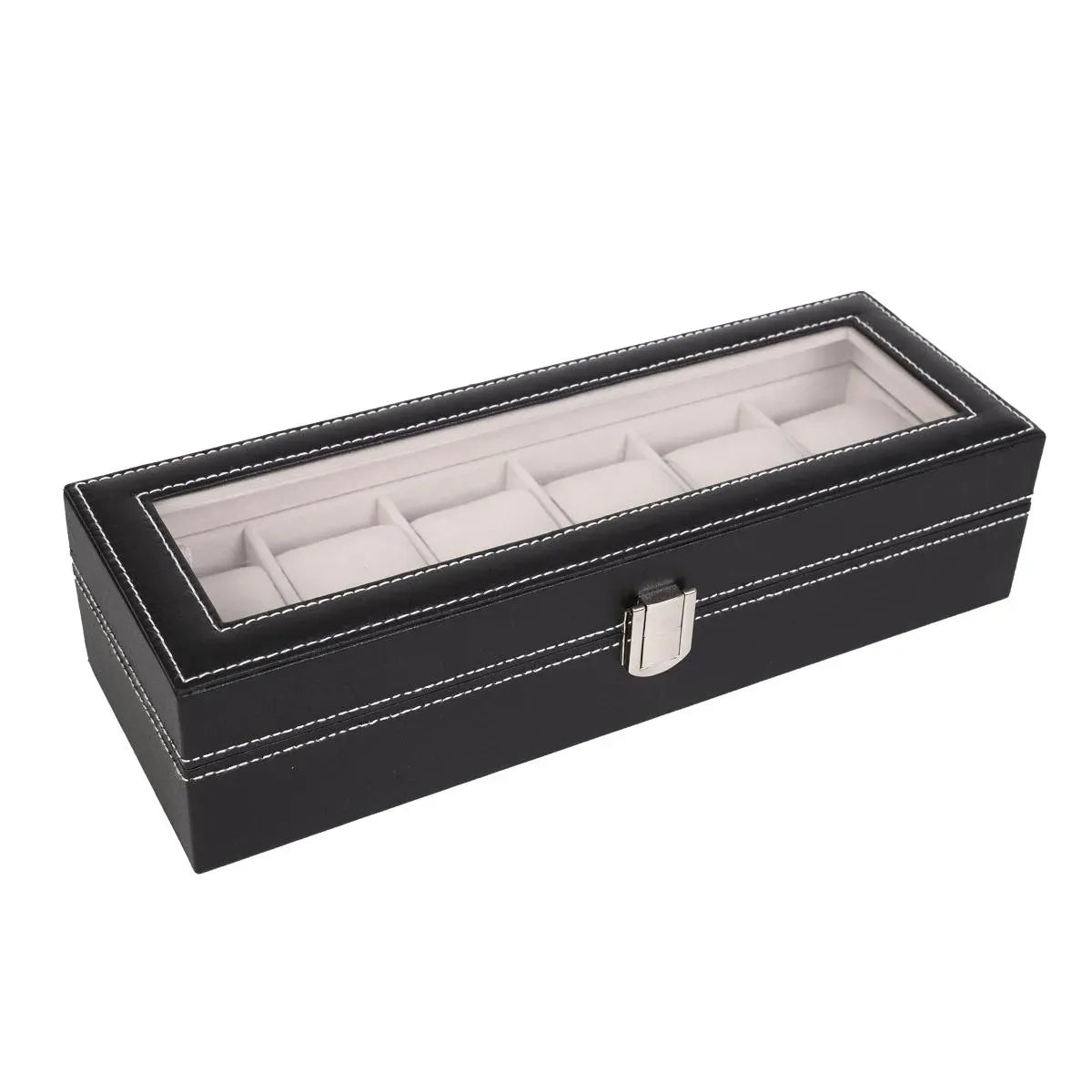 Leatherette Watch Organizer Box