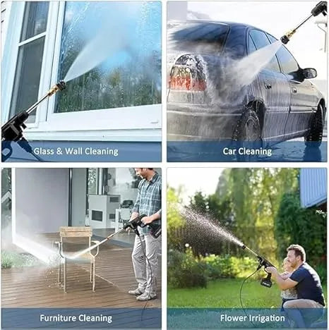 The HydroDrive 48V Cordless Power Washer – High-Pressure Wireless Car Wash & Foam Gun