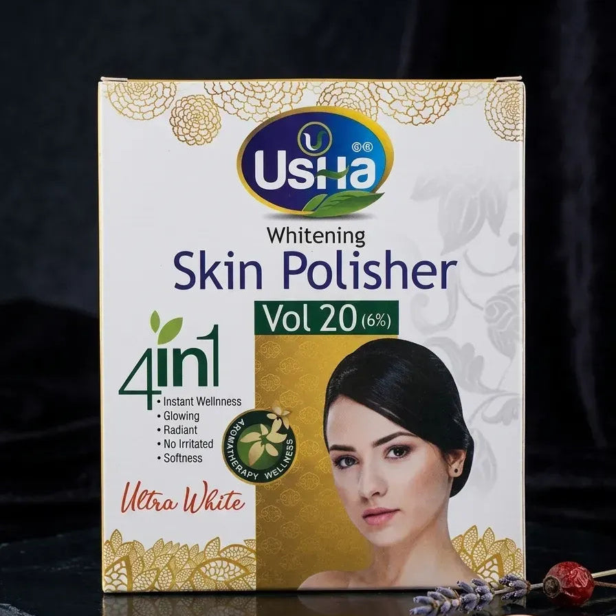 Usha Whitening Skin Polisher 4 in 1 Kit