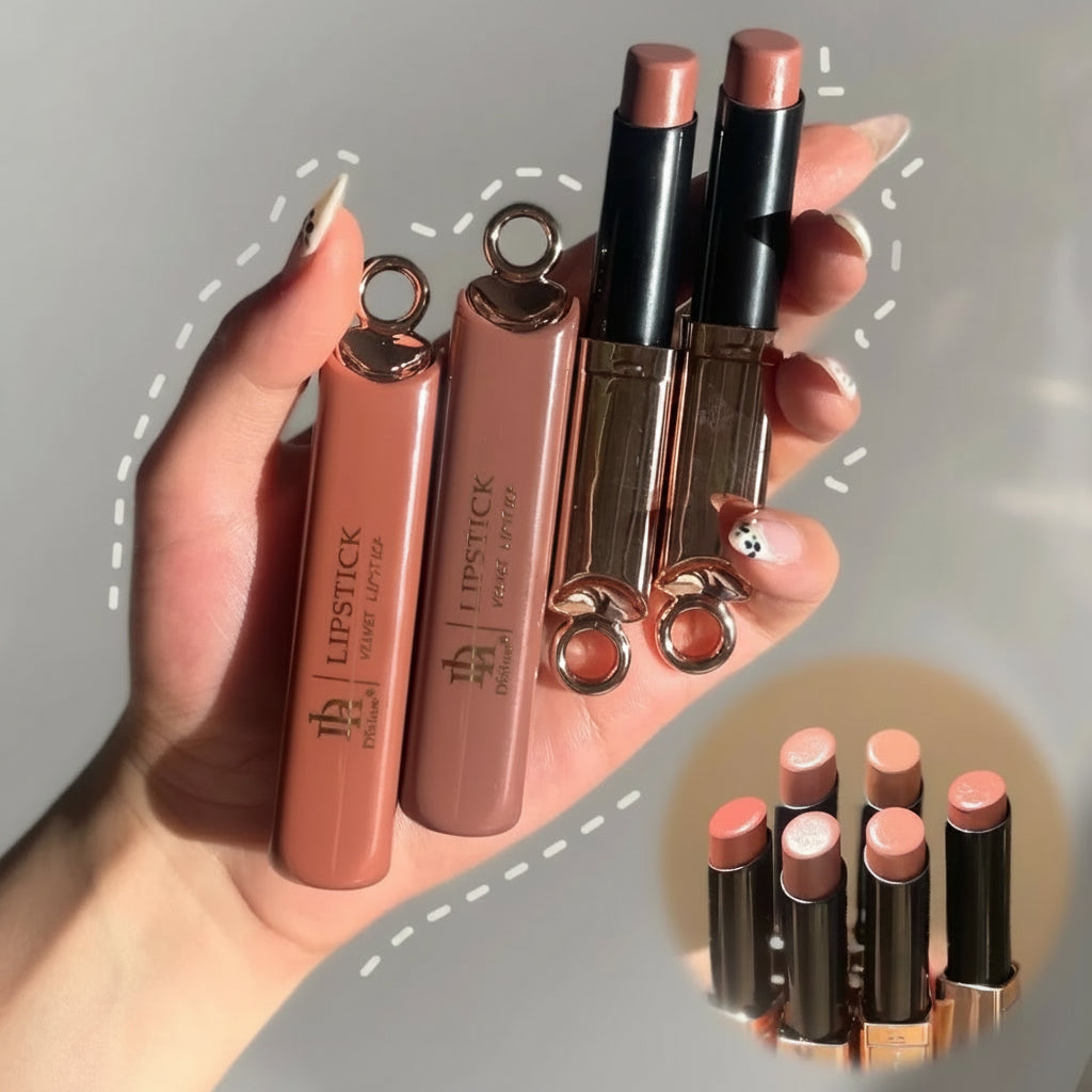 Dorhoo Velvet  Nude Shades Lipstick