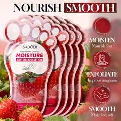 SADOER Strawberry Nicotinamide Moisturizing Foot Mask