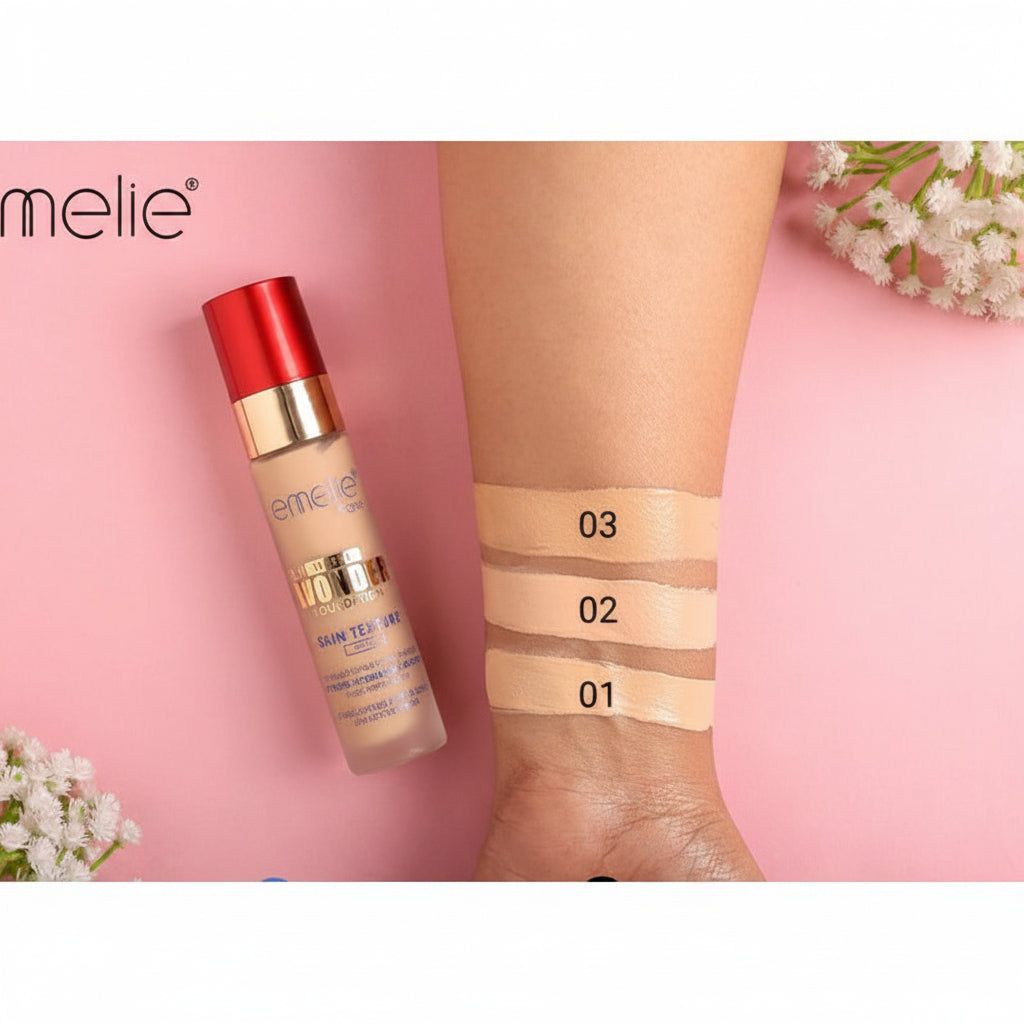 Emelie 24HR Matte Wonder Foundation SPF 25 -  30ml