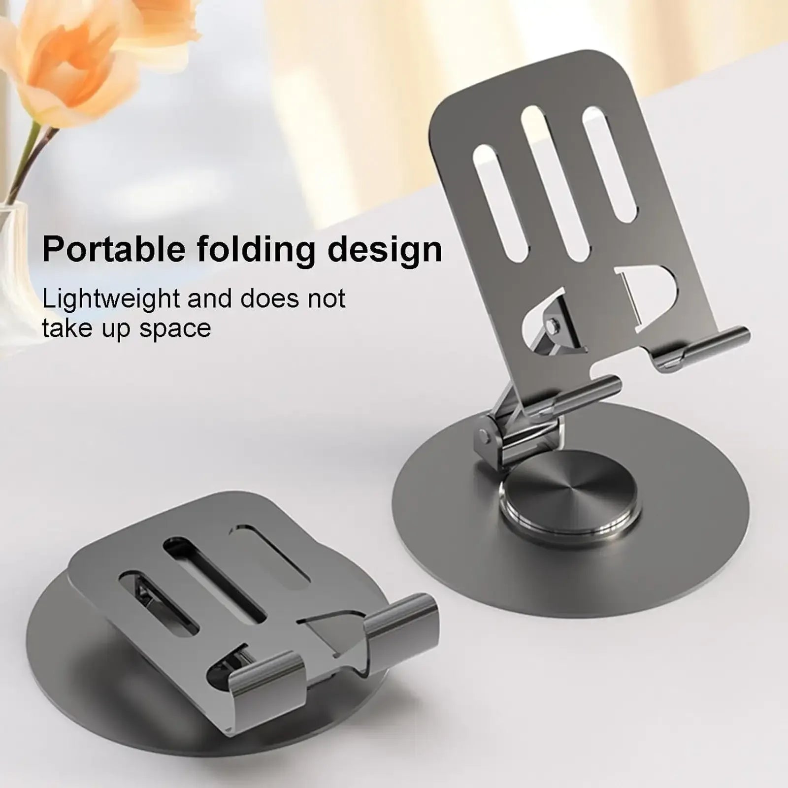 Heavy-Duty Adjustable Metal Desktop Stand-Each