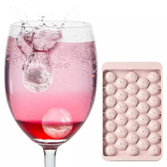 Round Ball Ice Cube Tray Mold with Lid