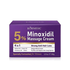 Kormesic 5% Minoxidil 4-in-1 Hair Massage Cream - 100g