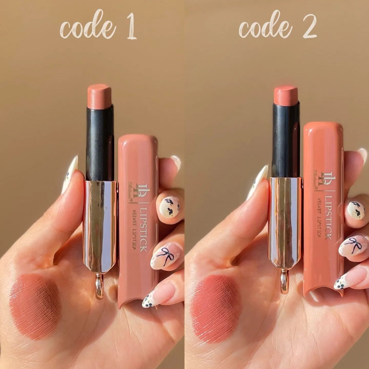 Dorhoo Velvet  Nude Shades Lipstick