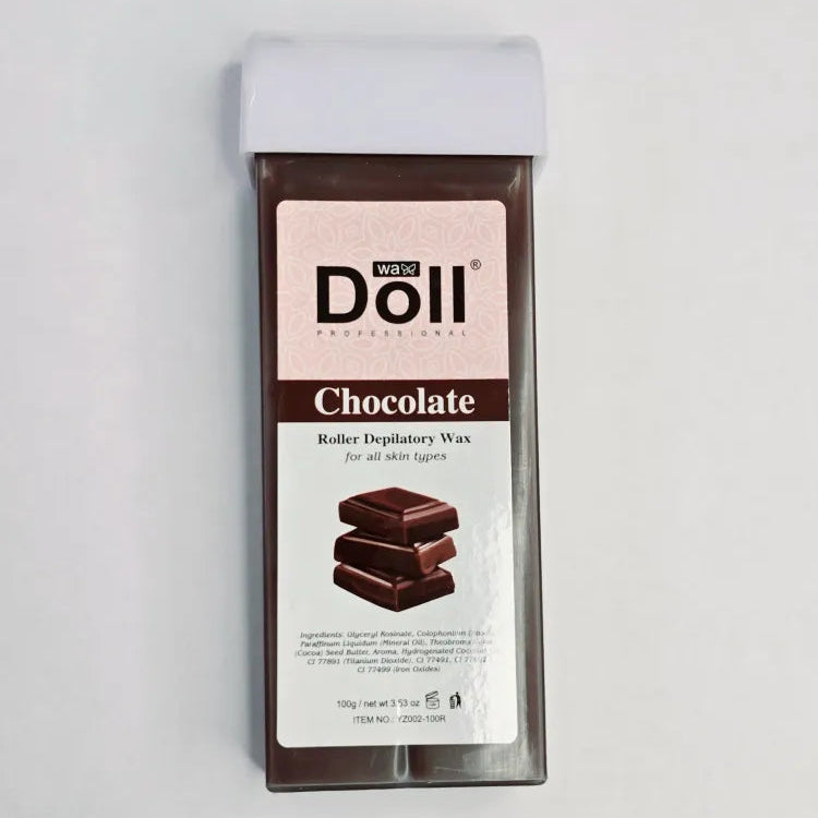 Doll Chocolate Roller Depilatory Wax Cartridge - 100g