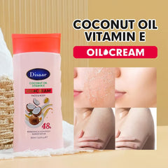 Disaar Rosehip Oil Ceramide Face & Body Oil Cream - 200ml