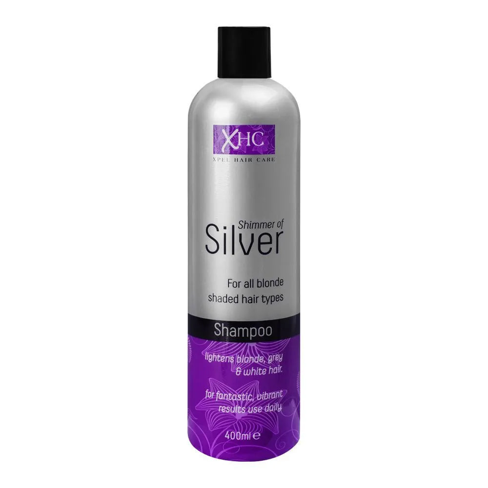 XHC Shimmer Of Silver Shampoo, For All Blonde Shaded Hair Types - 400ml