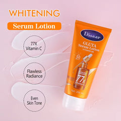 Disaar Gluta Serum Lotion SPF 50 Flawless Radiance Body Lotion – 200ml
