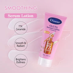 Disaar Gluta Serum Lotion Daytime Brighten Smooth Radiant - 200ml