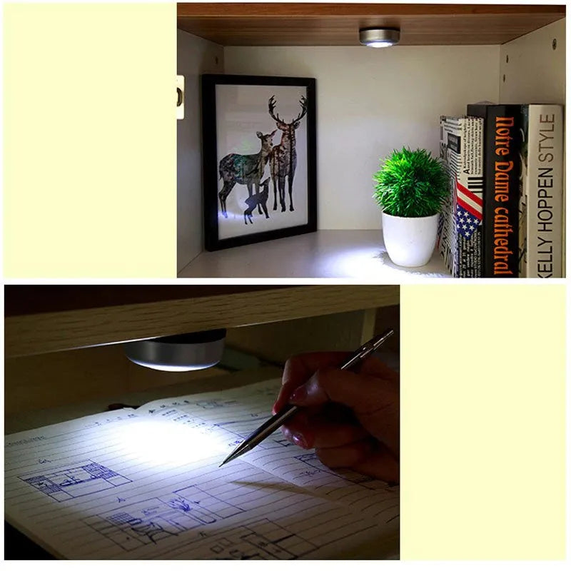 Mini Touch-Control Puck Light