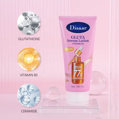 Disaar Gluta Serum Lotion Daytime Brighten Smooth Radiant - 200ml