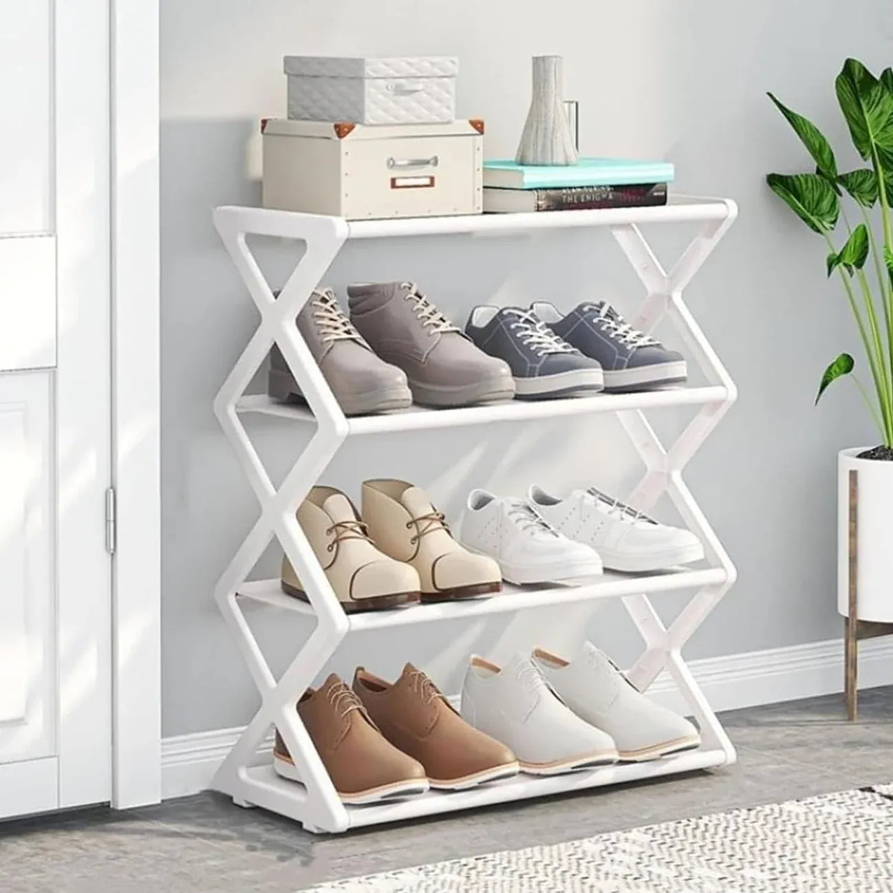 4-Layer Shoe Rack
