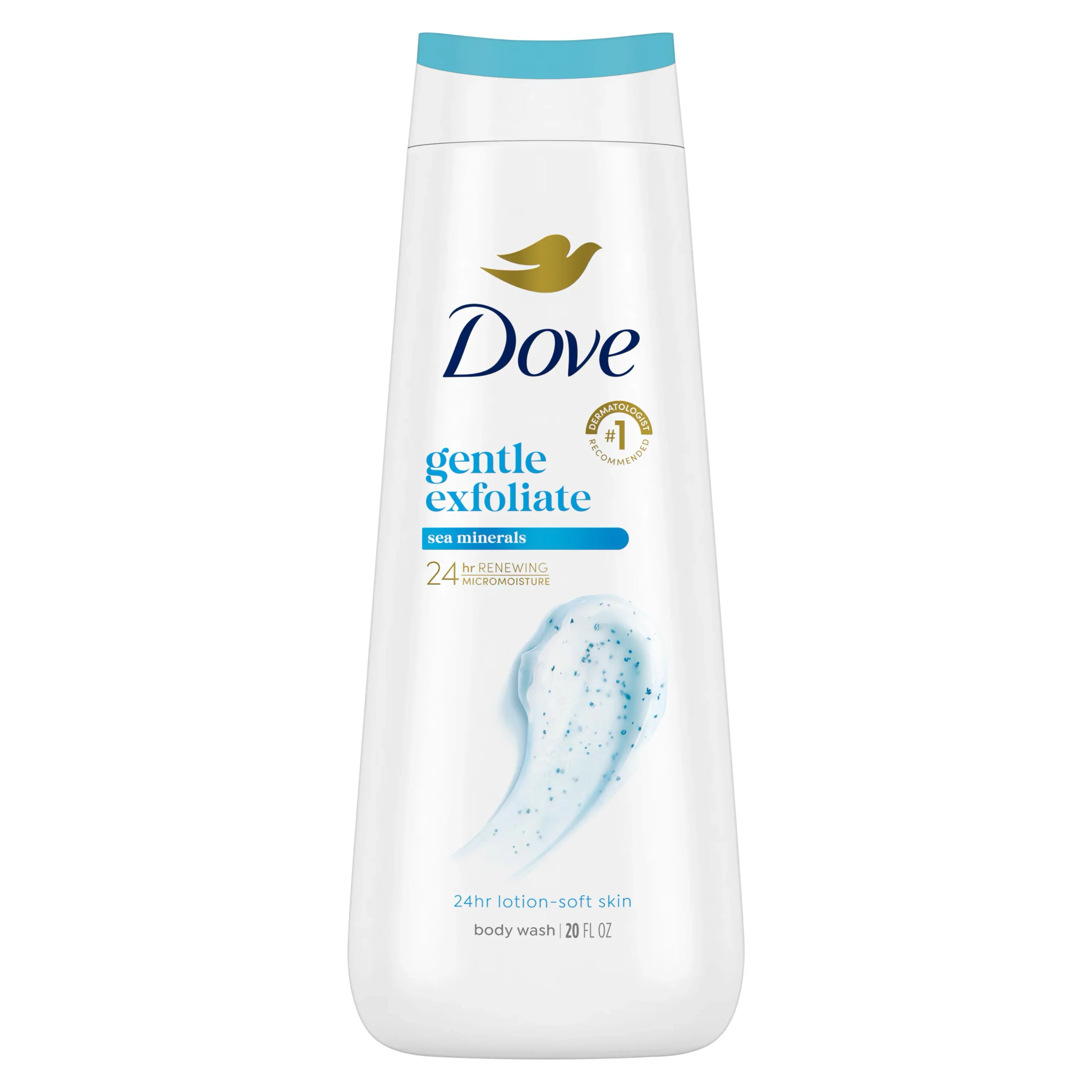 Dove Gentle Exfoliate Sea Minerals Body Wash - 20 FL OZ / 591ml