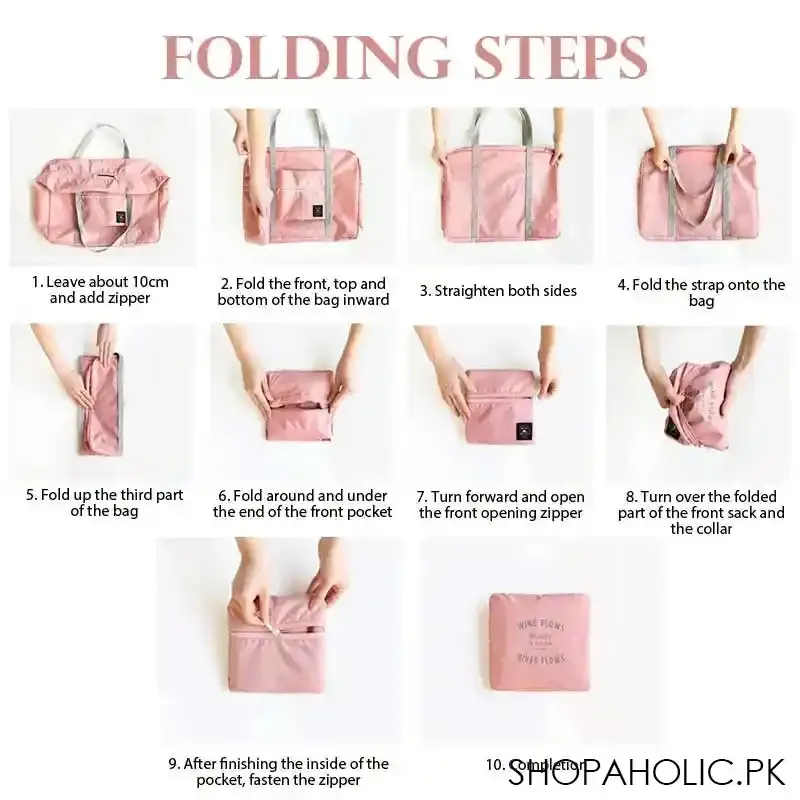 Foldable Waterproof Travel Duffle Bag