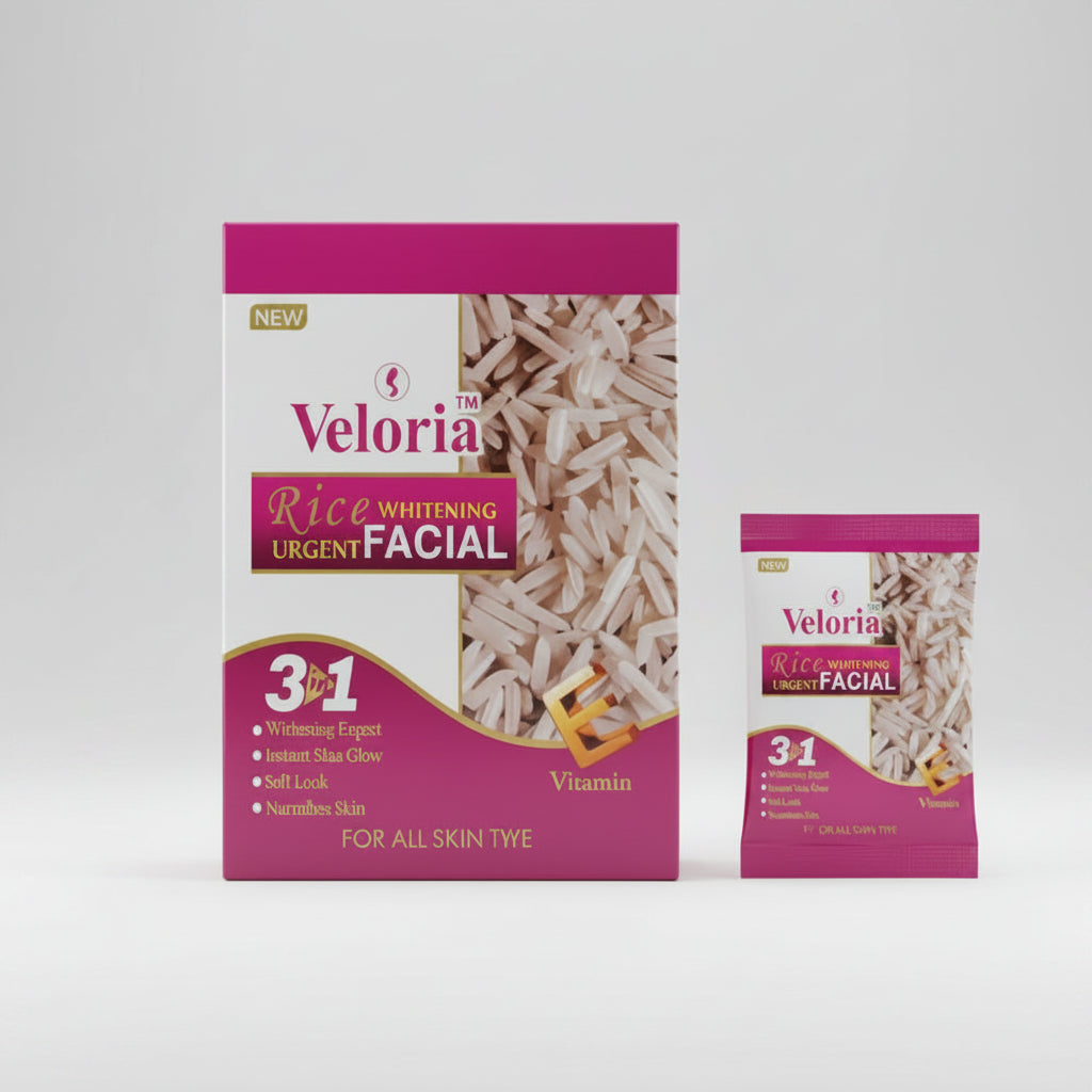Veloria Rice Whitening Urgent Facial