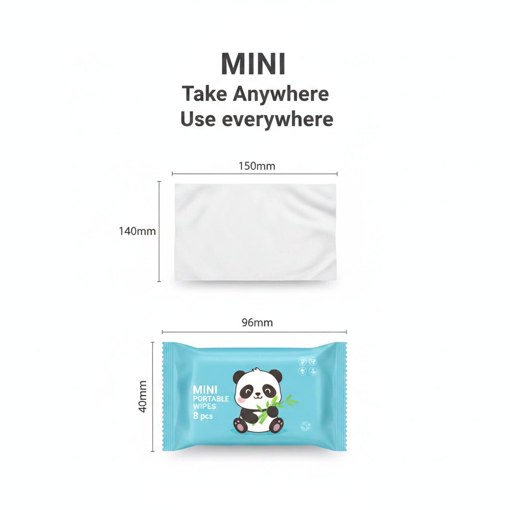 Qianhui Mini Portable Wet Wipes Multipack