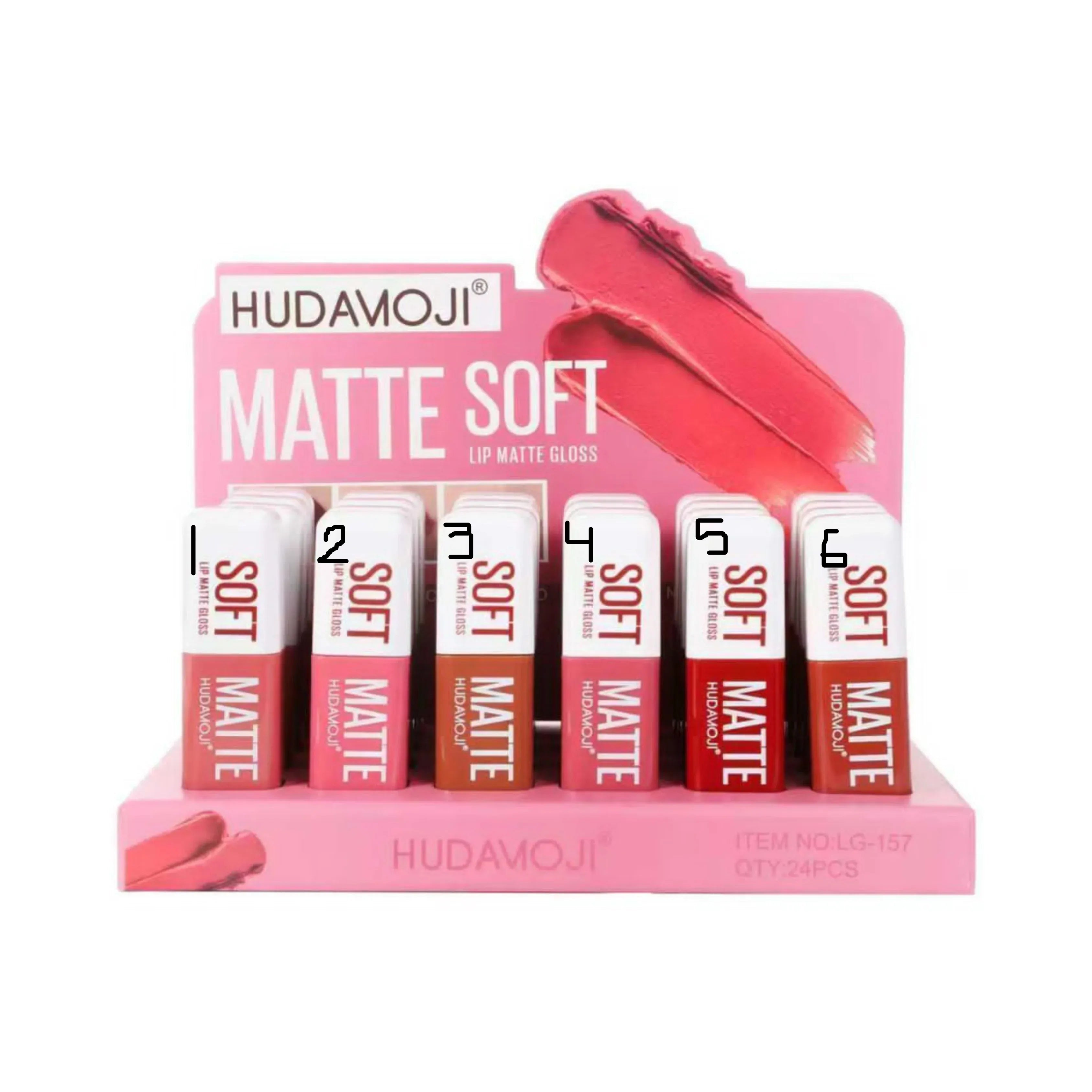 Hudamoji Soft Matte Lip Matte Gloss