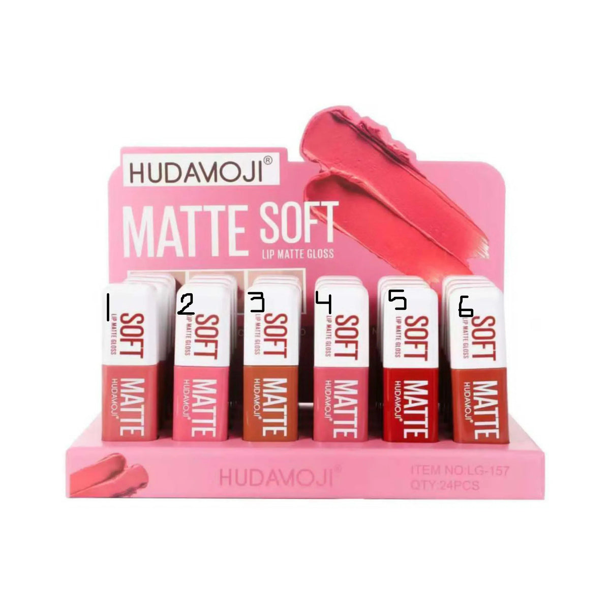 Hudamoji Soft Matte Lip Matte Gloss