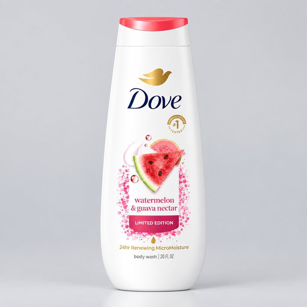 Dove Watermelon & Guava Nectar Body Wash - 20 FL OZ / 591ml