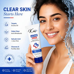 Kalaj Acne Free Acne Treatment Face Wash – 85g