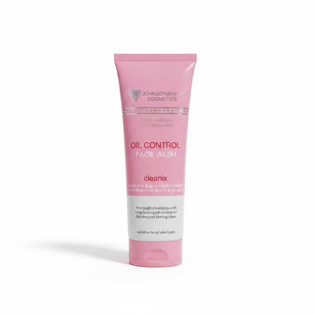 JohnsonWhite Cosmetics Oil Control Face Wash – 100ml