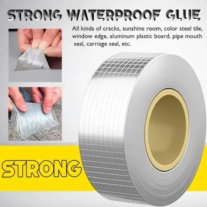 Strong Waterproof Butyl Rubber Aluminum Foil Tape