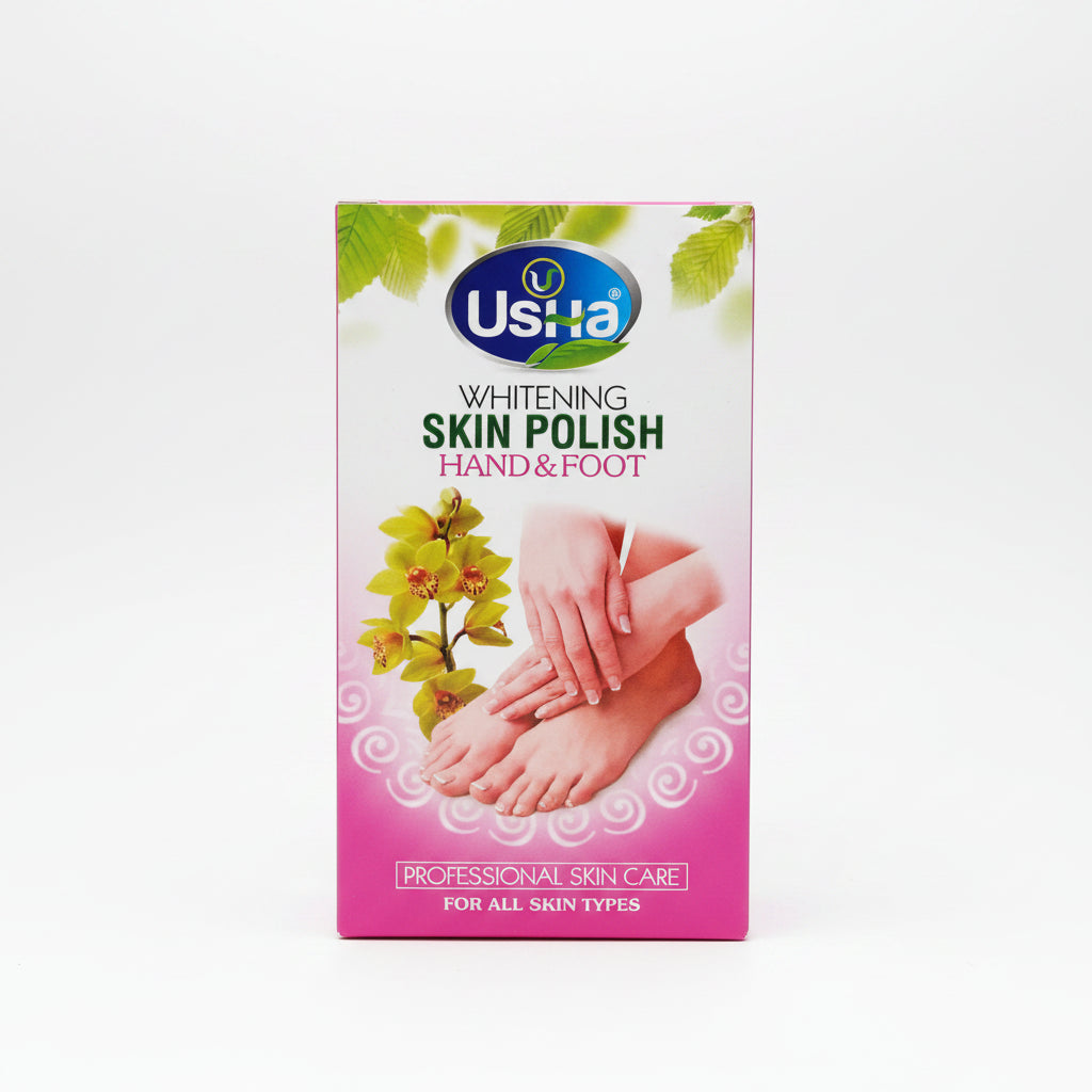 Usha Whitening Skin Polish For Hand & Foot - Each