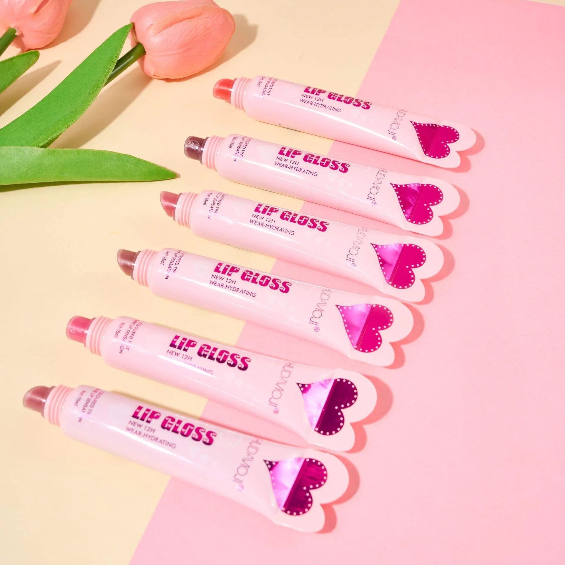 HUDAMOJI Be Mine Hydrating Shine Lip Gloss