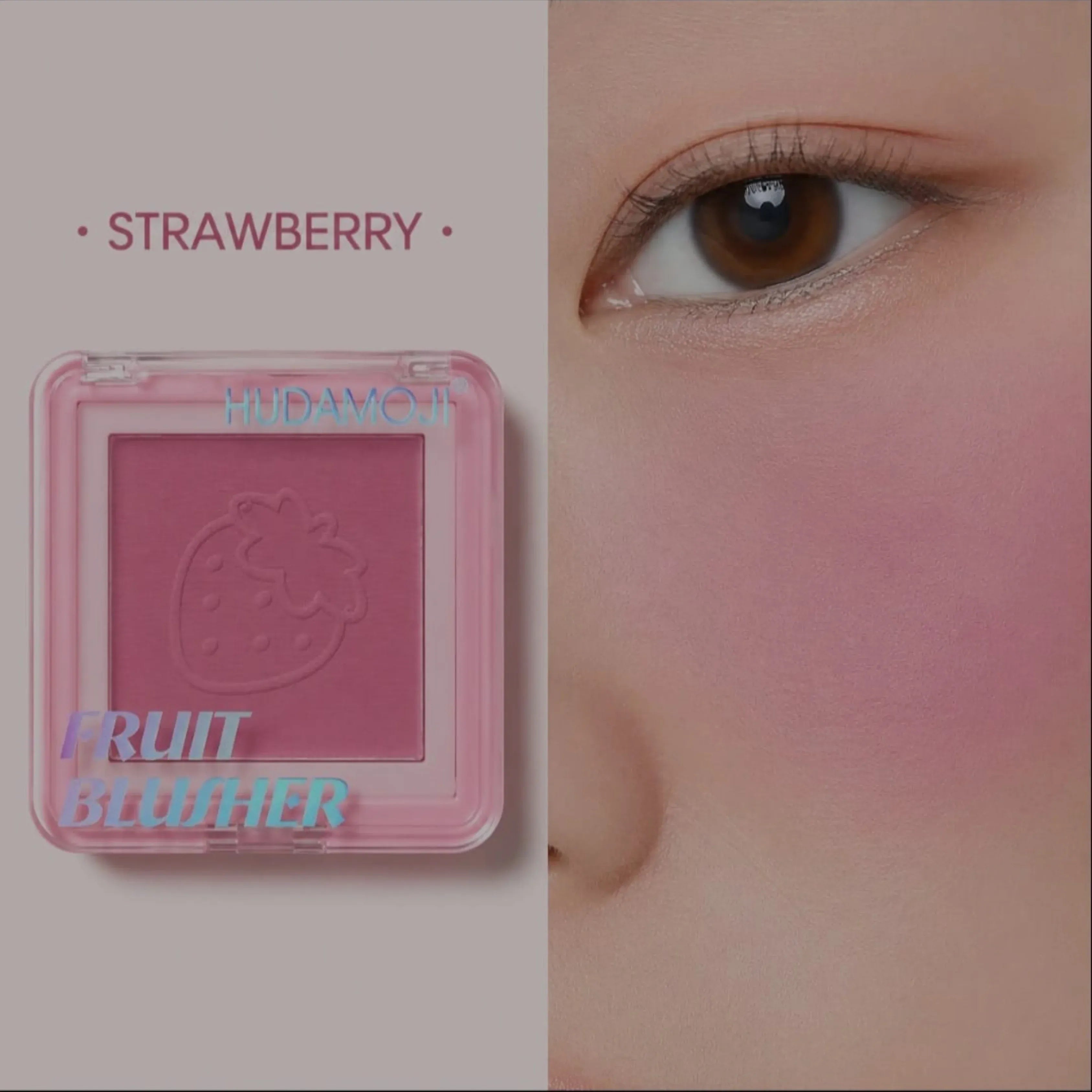HUDAMOJI Fruit Blusher Compact Palette