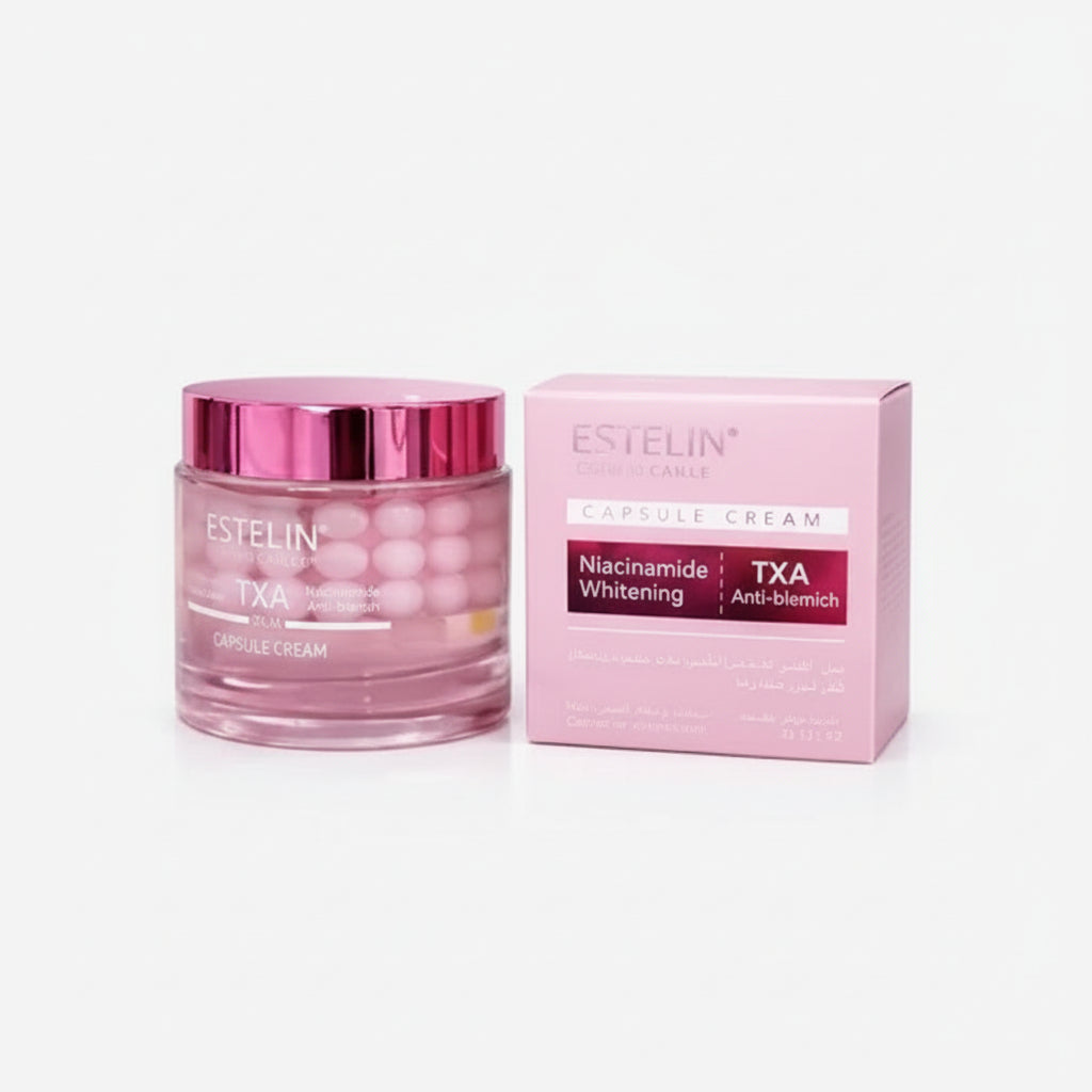 Estelin Niacinamide & TXA Whitening Capsule Cream - 60g