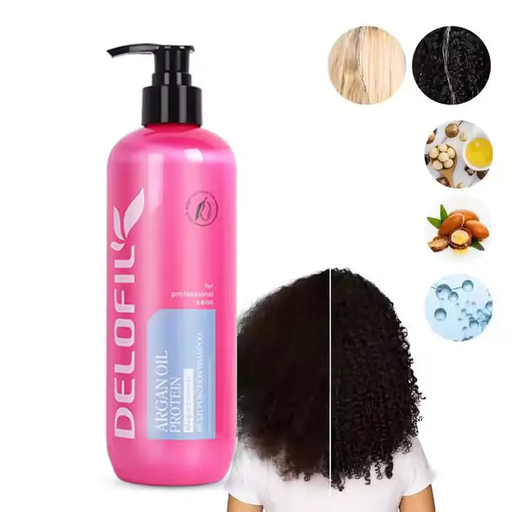 Delofil Argan Oil Protein Multi Function Shampoo