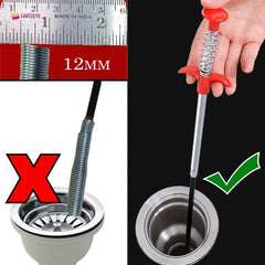 Flexible Drain Clog Remover Cleaning Claw-Each